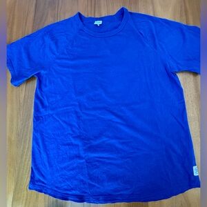Reigning Champ Vibrant Blue Men’s Cotton T-Shirt, Size XL